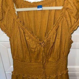 Cotton spring, summer dress. Very pretty and comfortable.